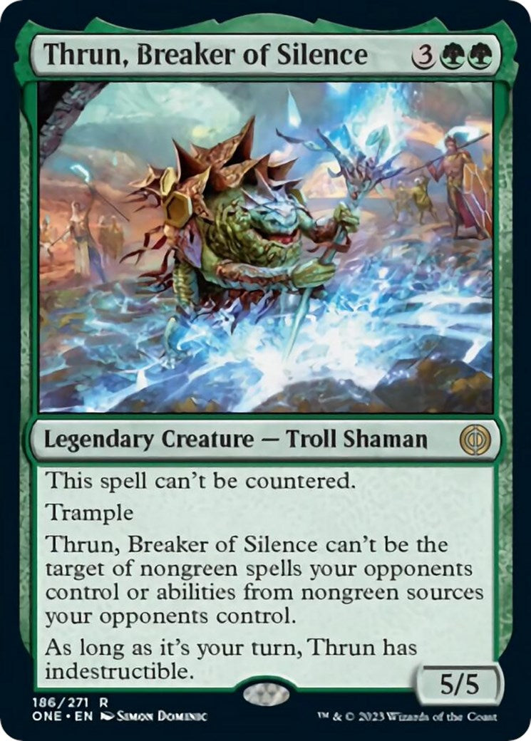 Thrun, Breaker of Silence
