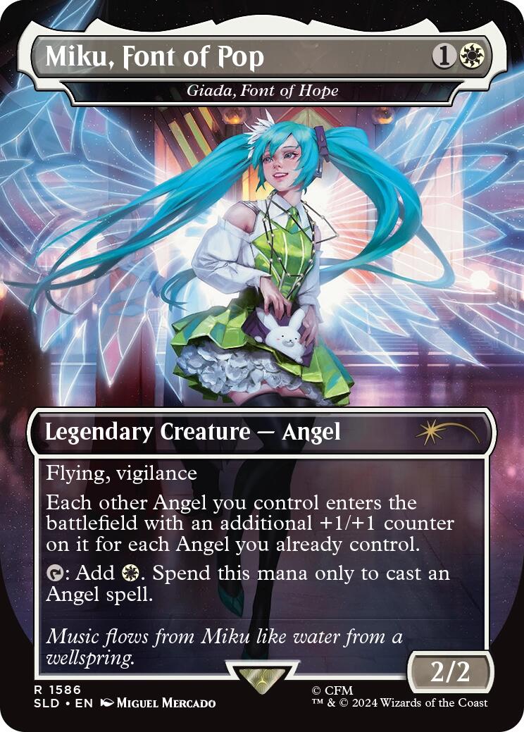 Miku, Font of Pop - Giada, Font of Hope