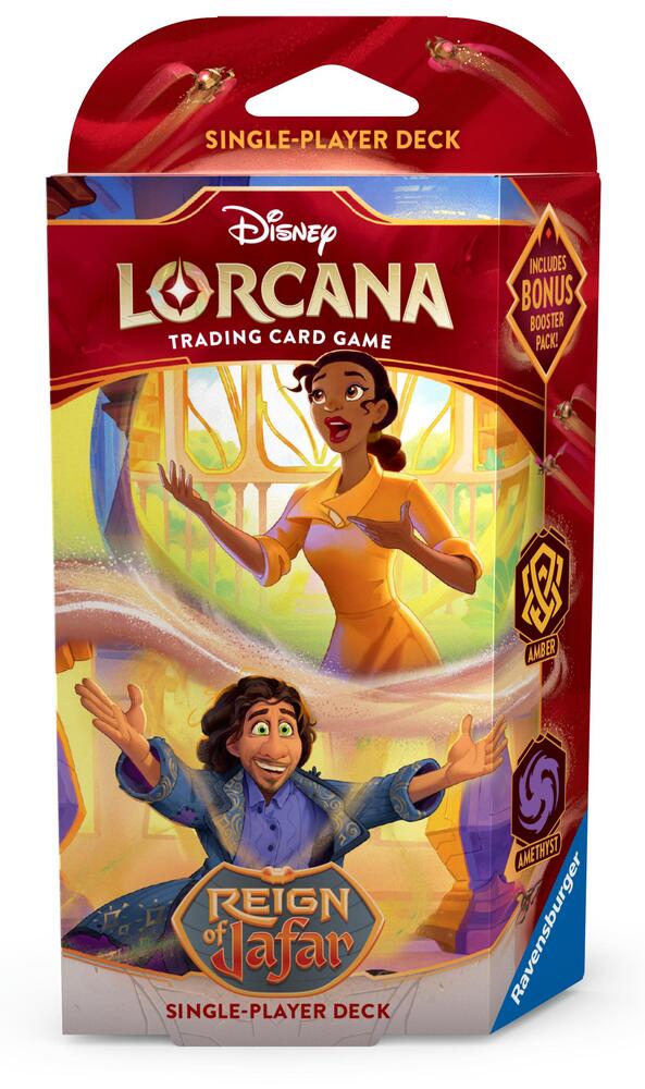 Disney Lorcana TCG: Reign of Jafar Starter Deck STG Cards and Collectables Disney Lorcana TCG: Reign of Jafar Starter Deck STG Cards and Collectables