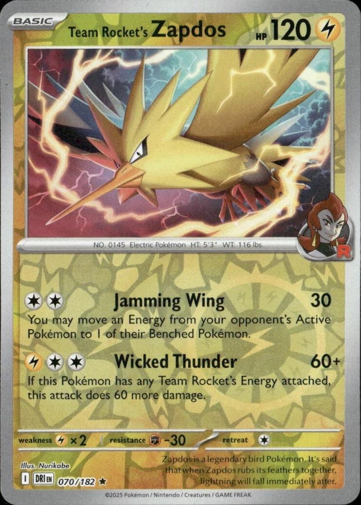Team Rocket's Zapdos