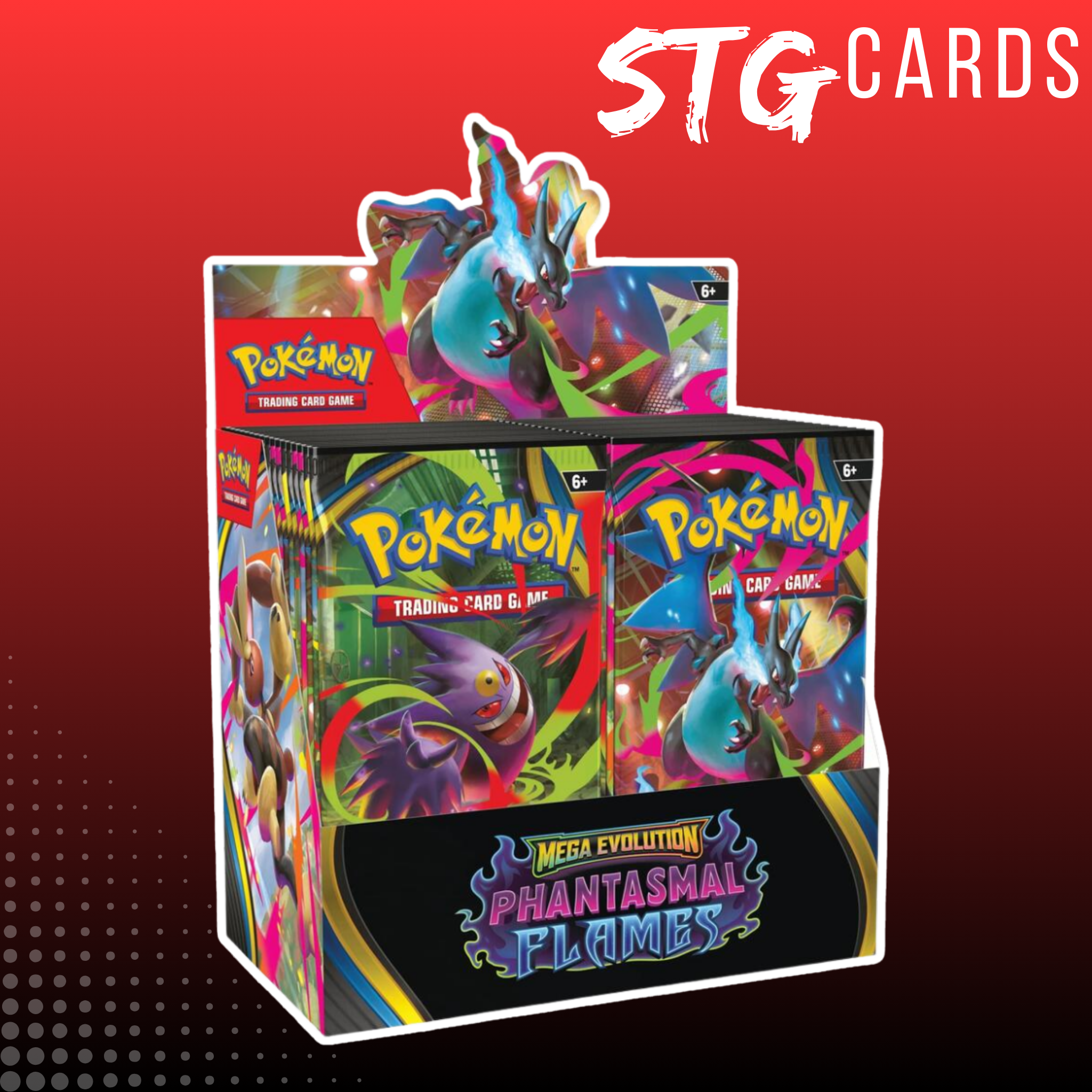ohantasmal flames booster box Phantasmal – STG Cards and Collectables Spot:R12 card storage organizer Mega Evolution—Phantasmal Flames expansion! Mechanics of Magic: Meld