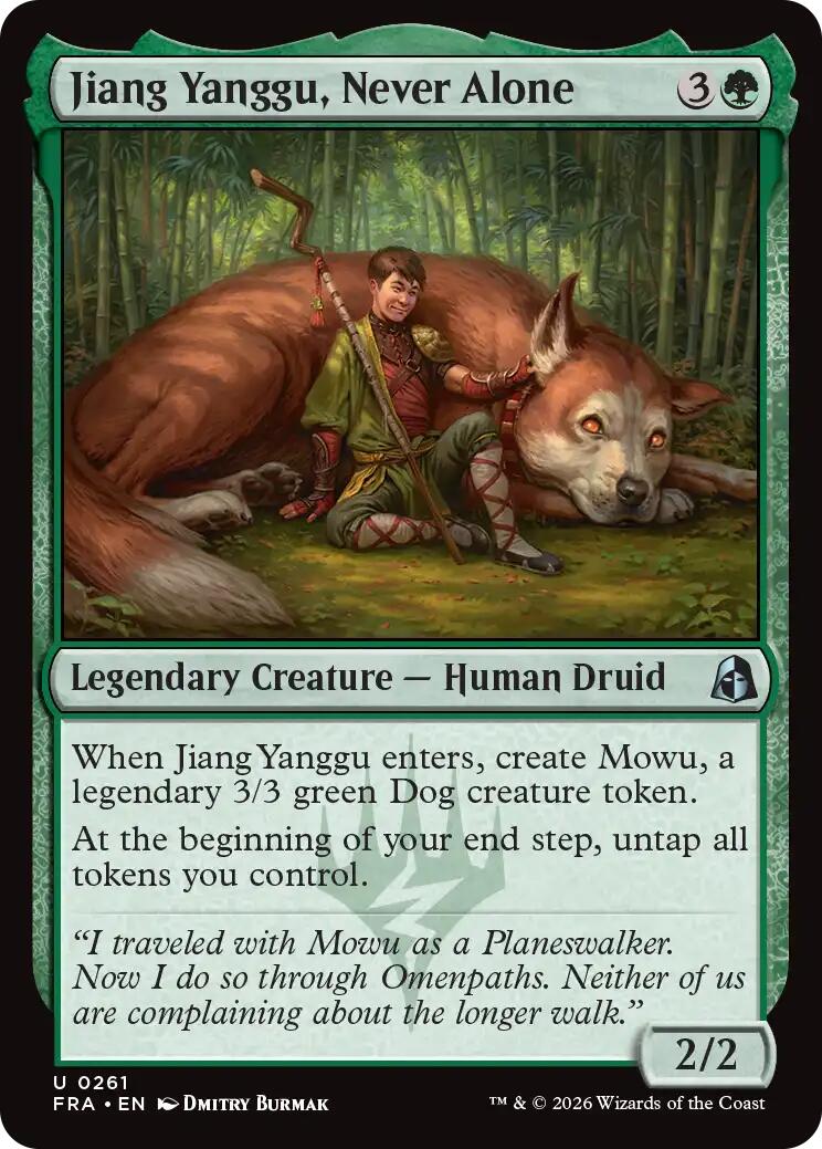 Jiang Yanggu, Never Alone