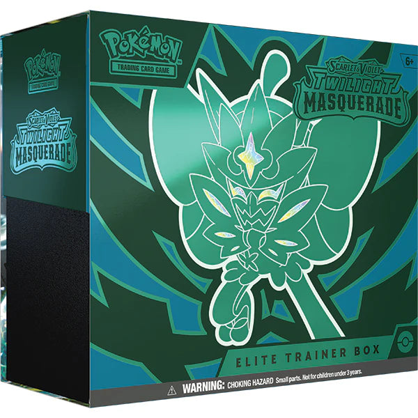 Twilight Masquerade Elite Trainer Box - Limit 5 - SHIPS 8/29