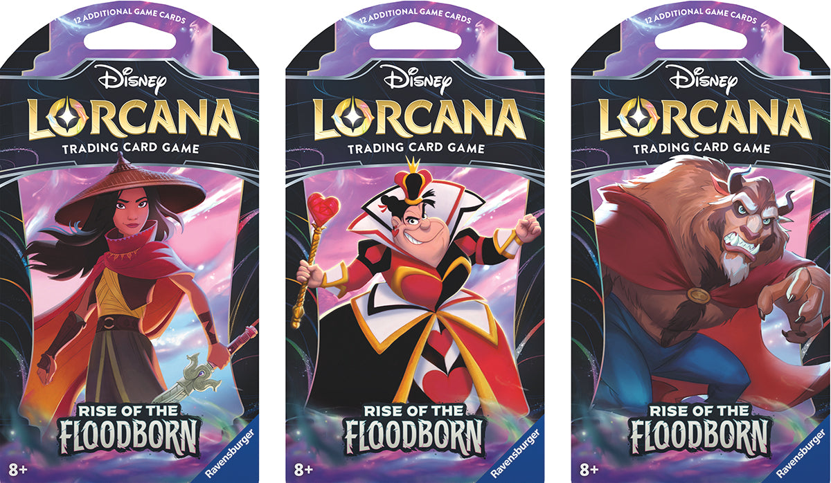 Disney Lorcana TCG: Rise of the Floodborn Sleeved Booster Pack