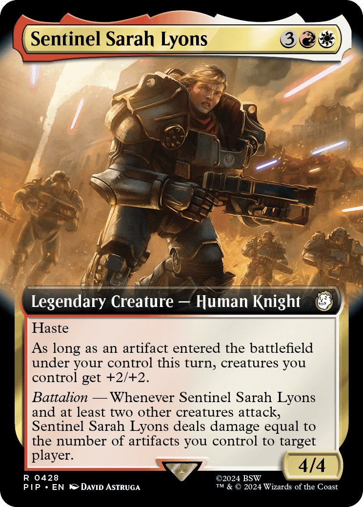 Sentinel Sarah Lyons (Extended Art)
