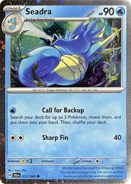 Seadra - 011/064 (Cosmos Holo)