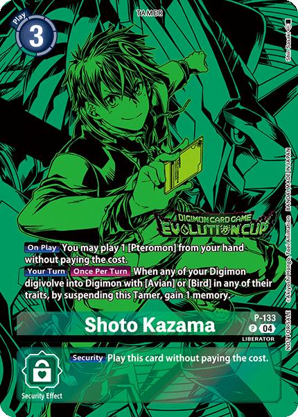 Shoto Kazama (August 2024 Evolution Cup Participant)