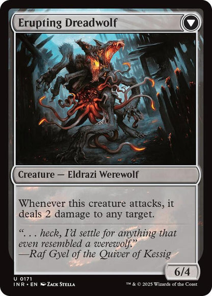 Smoldering Werewolf (Back)