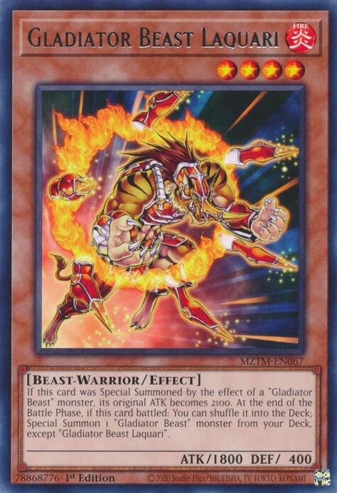 Gladiator Beast Laquari