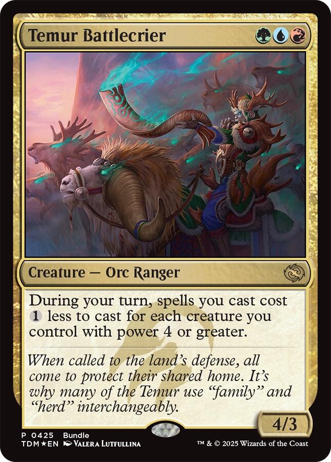 Temur Battlecrier (TDM Bundle) [UMP
