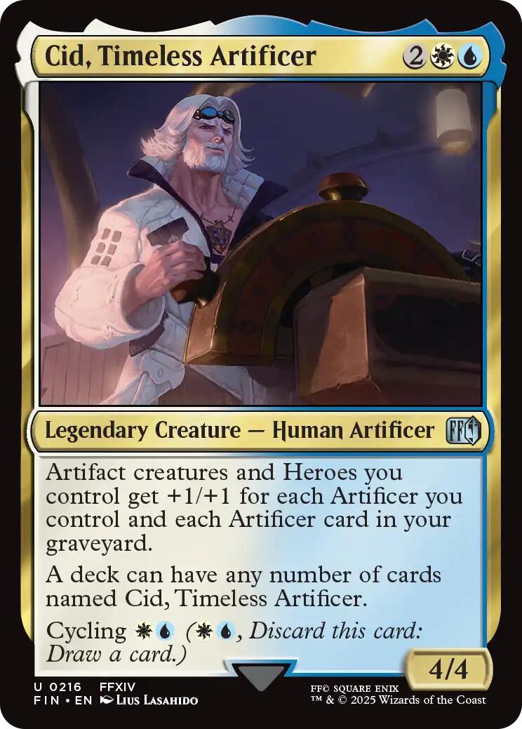 Cid, Timeless Artificer (0216)
