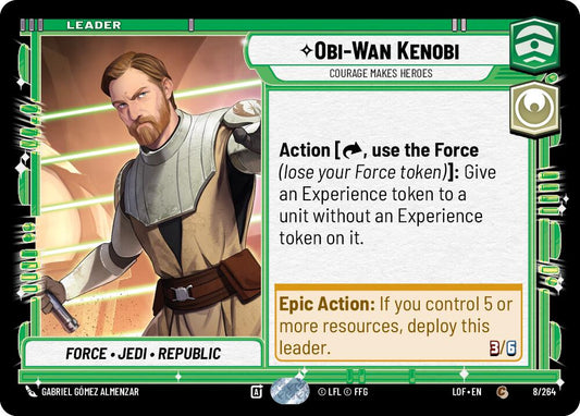 Obi-Wan Kenobi - Courage Makes Heroes
