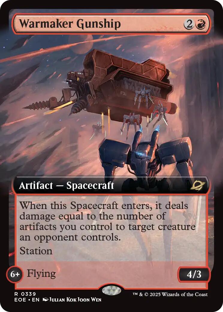 Warmaker Gunship (Extended Art)