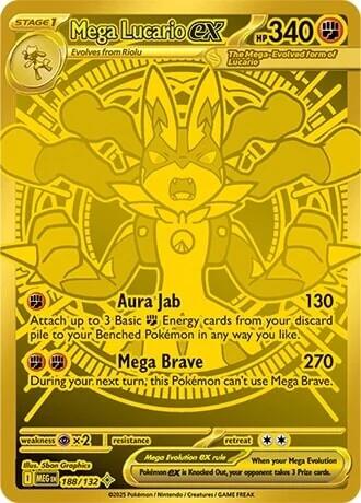 Mega Lucario ex - 188/132