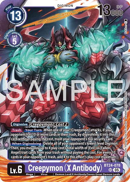 Creepymon (X Antibody)