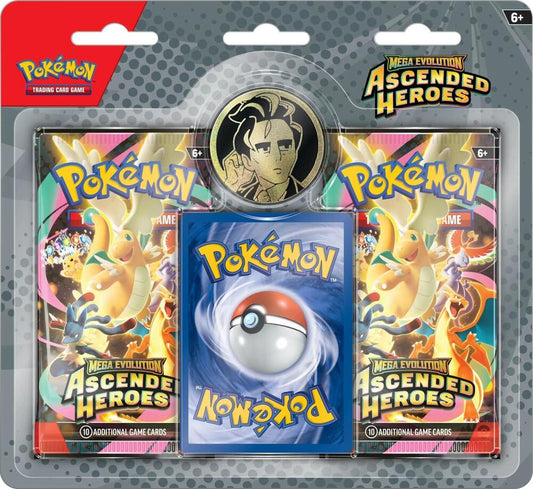 Ascended Heroes 2 Pack Blister - Limit 1 (Random Trainer)