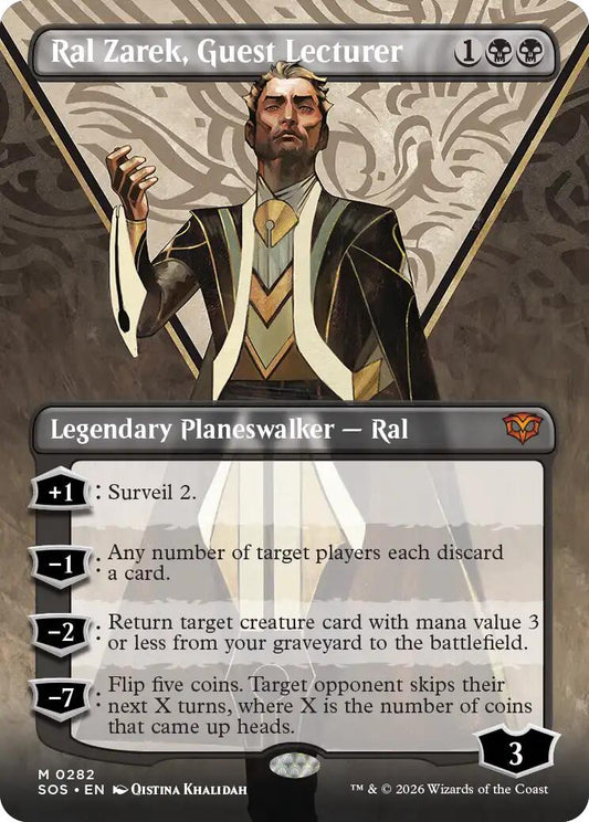 Ral Zarek, Guest Lecturer (Borderless)