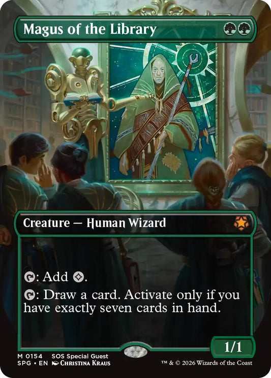 Magus of the Library (Borderless)