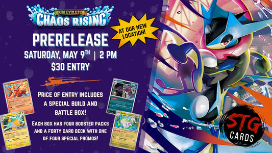 Chaos Rising Prerelease #2 - 5/10 @ 2pm