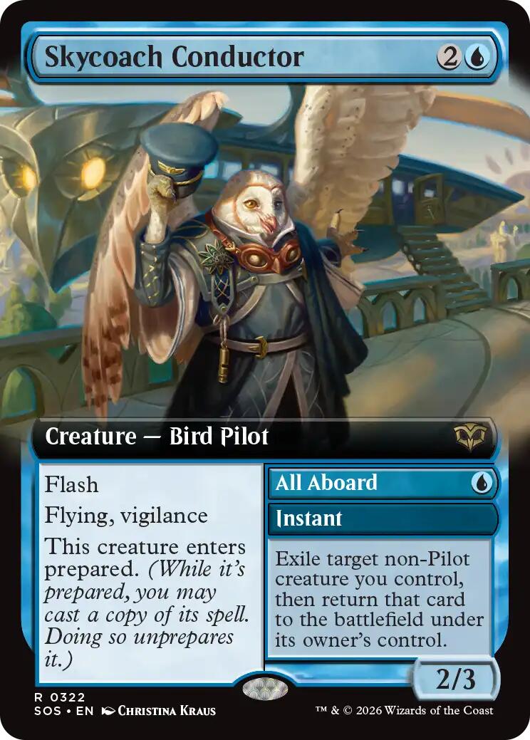 Skycoach Conductor (Extended Art)