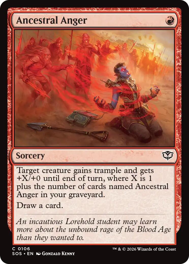 Ancestral Anger