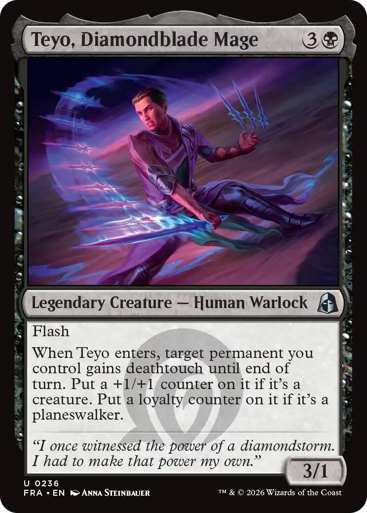 Teyo, Diamondblade Mage