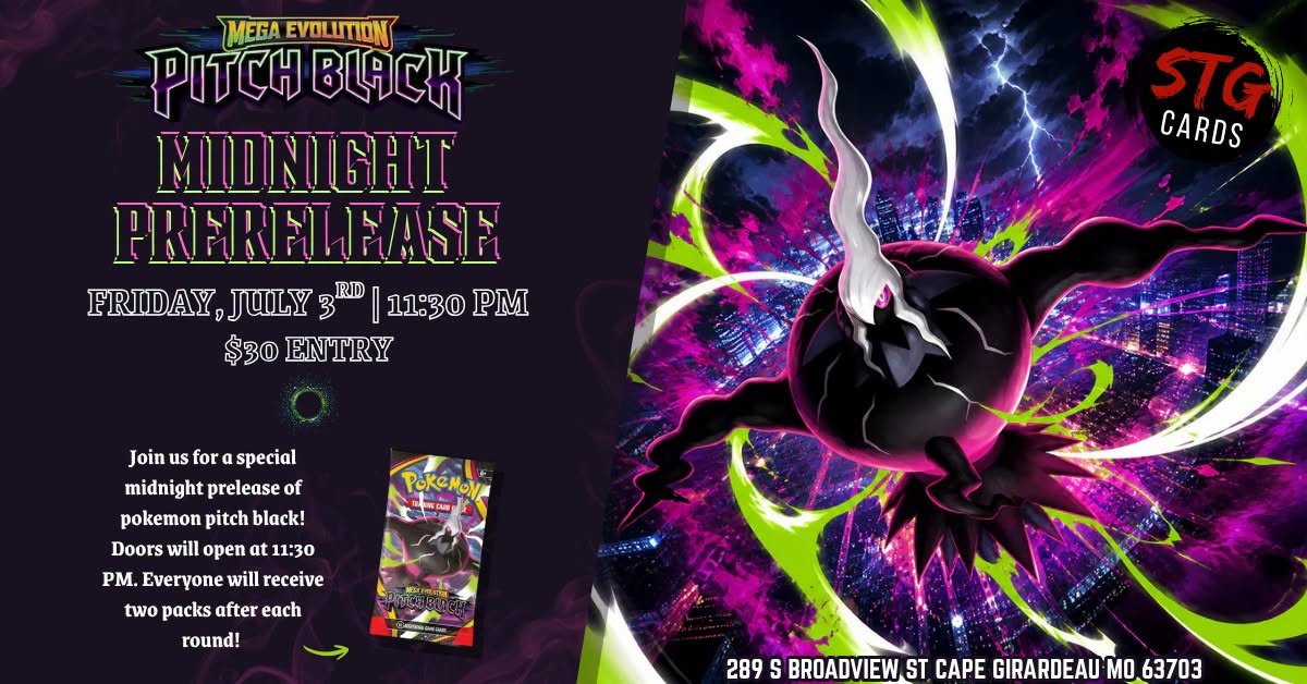 Pitch Black Midnight Prerelease 7/3