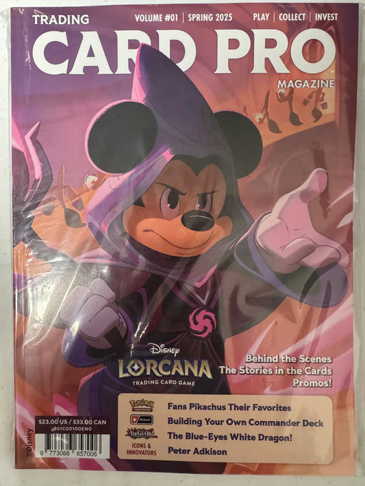 Card Pro Magazine Issue #1 Premier Trading Card Magazine w/ Promo Packs